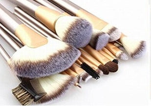 Spot Detonating,Make-up Brush, 24 Make-up And Brush Suits For Portable Beauty And Makeup Tools