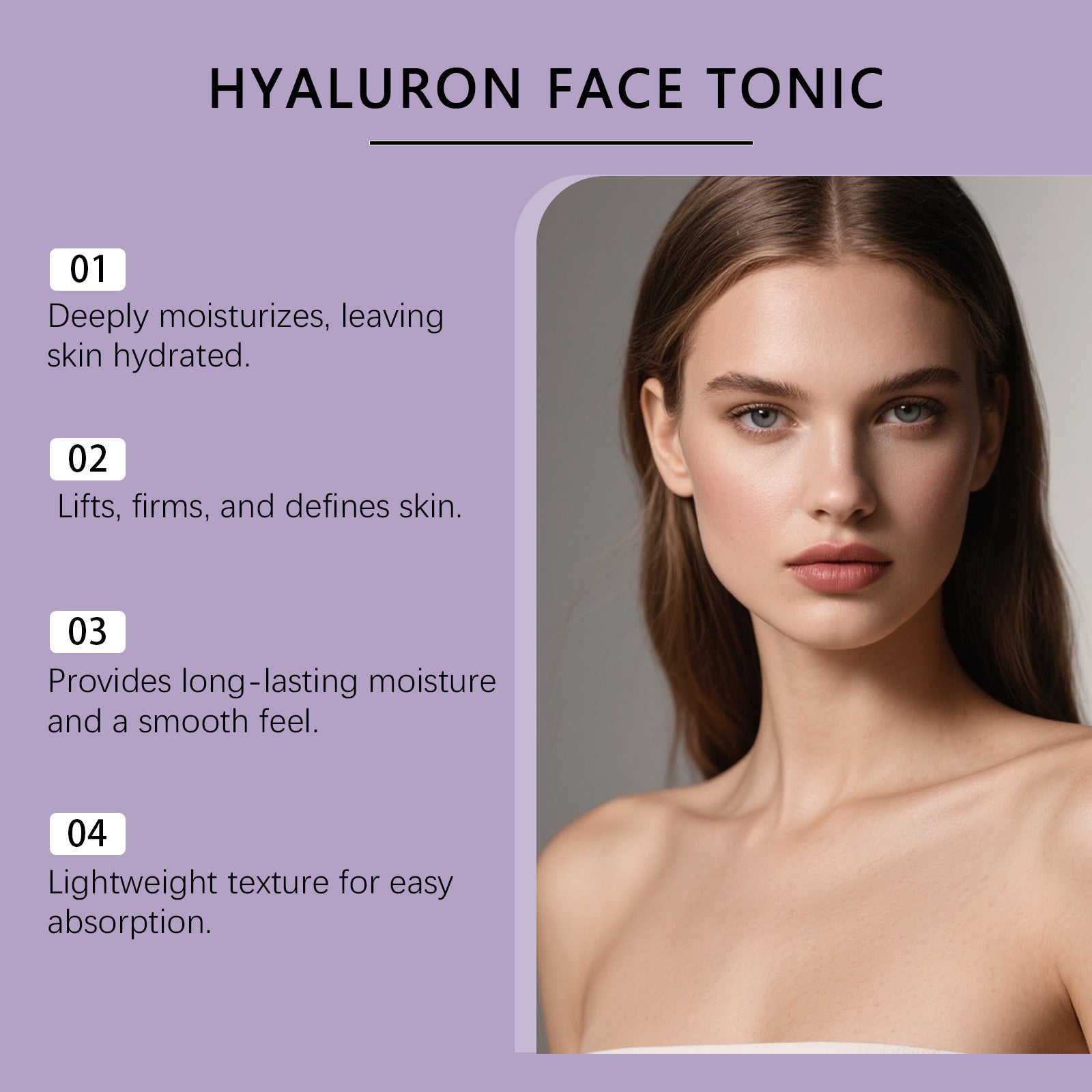 Hyaluronic Acid Facial Lotion Gentle Moisturizing