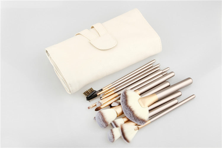 Spot Detonating,Make-up Brush, 24 Make-up And Brush Suits For Portable Beauty And Makeup Tools
