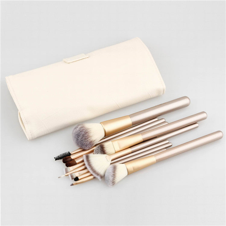 Spot Detonating,Make-up Brush, 24 Make-up And Brush Suits For Portable Beauty And Makeup Tools