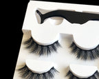 Pairs Of False Eyelashes With Magnets In Fashion